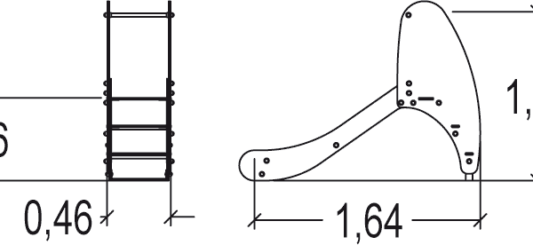 Zjeżdżalnia mini J1012