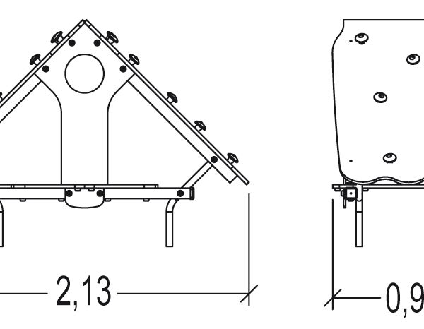 Domek zabawowy J254