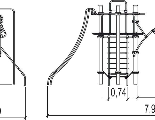 Plac zabaw Ixo J2440