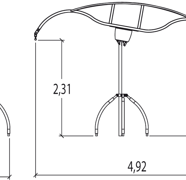 Karuzela Skysurf J3505