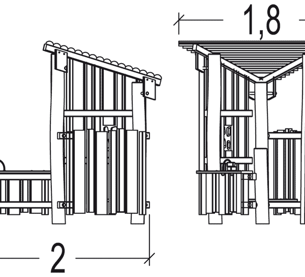 Domek zabawowy J4941