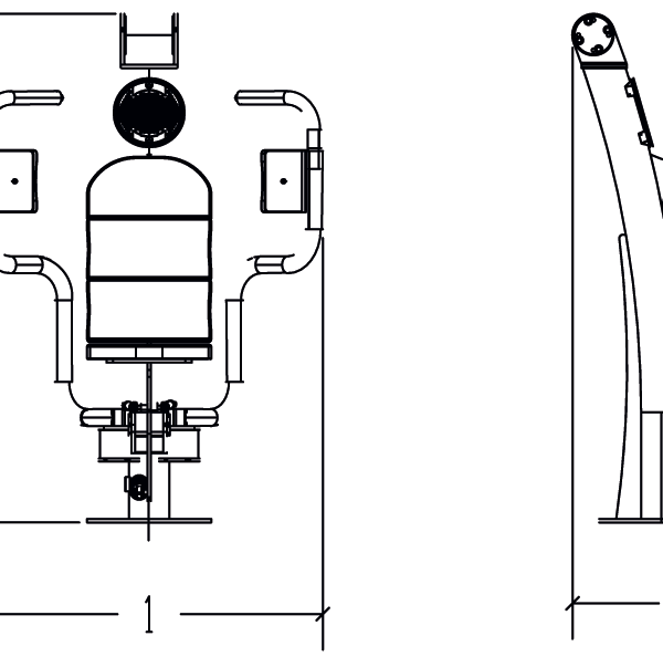 Motyl Hydrauliczny Urbanix R37-UBX-208